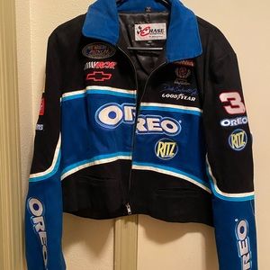 Womens vintage Oreo Racing jacket size XXL womens